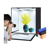80/60/40 centimetri Portatile Photo Studio Lightbox Fotografia Softbox Foto Studio di Illuminazione Ripresa Tenda Box Kit e 6 Fondali(80x80x80cm)
