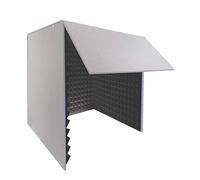 80 * 80 * 80 cm Pannelli in schiuma a prova di suono Cabina vocale Cabina portatile insonorizzata per studio desktop Registrazione audio vocale Registrazione audio Scatola per cabina vocale (Color :