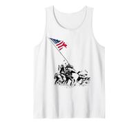 80° Anniversario Iwo Jima 1945-2025 Veterano della Seconda Guerra Mondiale 4 luglio Canotta