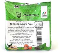 80 Capsule Bevanda solubili GINSENG AMARO FREE Gattopardo To.Da Compatibili con macchina caffè sistema Nespresso Senza Zucchero *