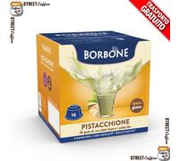 80 Capsule Caffè Borbone Pistacchione Pistacchio 100% Comp. Nescafè Dolce Gusto