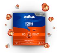 80 Capsule Caffè Lavazza Nespresso Alluminio Crema e Gusto FORTE (ex VIGOROSO)