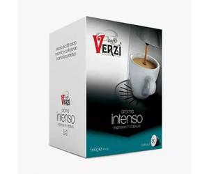 80 Capsule caffè miscela INTENSO Verzì compatibili con macchine Caffitaly