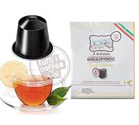80 Capsule Gattopardo Te al Limone Compatibili Con Nespresso (8 buste da 10 Capsule)