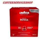 80 Capsule Caffè Lavazza Qualità Rossa compatibili Nespresso Alluminio