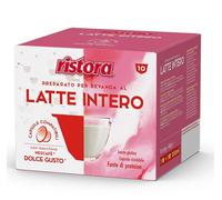 10 Capsule LATTE INTERO Ristora compatibili Nescafè Dolce Gusto