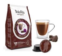 80 Capsule MOKACCINO Compatibili Lavazza A MODO MIO Marchio Dolce Vita - Prodotto Senza Glutine - MOCACCINO Modo Mio -