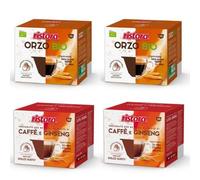 80 Capsule RISTORA compatibili con Nescafè Dolce Gusto MIX Bevande - 40 ORZO e 40 CAFFE GINSENG -