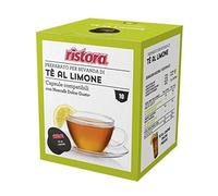 80 Capsules Compatible with Dolce Gusto Ristora Te' Al Limone