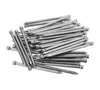 80 chiodi testa perduta 50mm in acciaio al carbonio per hardware, 80pz