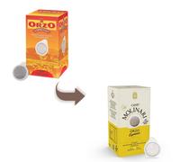 80 Cialde Caffe Molinari Orzo Espresso in Cialda Ese 44mm Filtro Carta Monodose