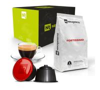 80 Cialde Capsule Caffè Compatibili Nescafé Dolce Gusto Miscela Fortissimo