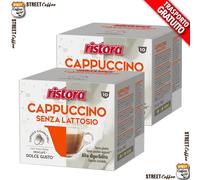 80 Cialde Capsule Cappuccino senza Lattosio Ristora Comp. Nescafè Dolce Gusto