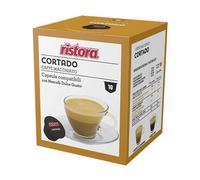 80 CIALDE CAPSULE COMPATIBILI DOLCE GUSTO RISTORA PREPARATO PER BEVANDA AL GUSTO DI CORTADO CAFFE' MACCHIATO ORIGINALI