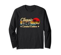 80° Compleanno Vintage in Edizione Limitata Classic 1945 Maglia a Manica