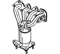 Catalizzatore Euro 4 090-150 BOSAL per VW SEAT SKODA