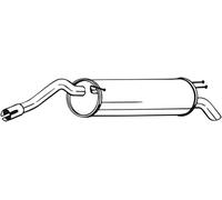 80 CV SILENZIATORE POSTERIORE PER FIAT Stilo 192 1.9 JTD KW 59 CV 80