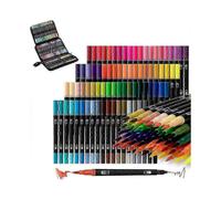 80 ENMY Acrylic Paint Marker Set, NCS Color System, Non-Piercing Paper, Suitable for Glass, Ceramic, Stone, Wood, Plastic, Paper, Canvas, Multico