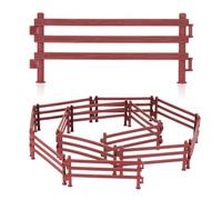 80 giocattoli per recinzioni di cavalli, accessori per recinzioni di cavallo, giocattolo per recinzioni di cavallo, giocattolo per recinzioni in plastica, per recinzione Playmobil (40)