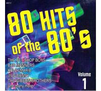 80 hits of the 80's - volume one (CD Compilation, 20 Tracks) tight fit - secret heart / bad manners - special brew / roman holiday - don't try to stop it / a flock of seagulls - transfer affection / sabrina - all of me / mirage - jack mix IV / simon harris - here comes that sound / wee papa girl rappers - soulmate etc.