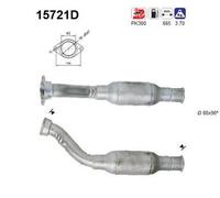 80 KW 109 CV CATALIZZATORE PER Citron Xantia X1, X2 2.1 Turbo D 12V