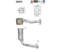 80 KW 109 CV CATALIZZATORE PER Peugeot 206 SW 2E/K 1.6 LPG