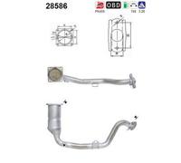 80 KW 109 CV CATALIZZATORE PER Peugeot 307 Break 3E 1.6 16V