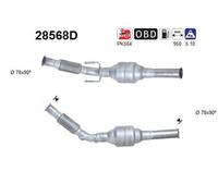 80 KW 109 CV CATALIZZATORE PER Peugeot 406 Break 8E/F 2.0 HDi 110