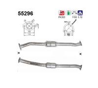 80 KW 109 CV CATALIZZATORE PER Peugeot Boxer ZCT 2.0i