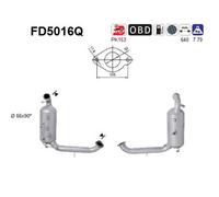 AS FD5016Q Filtro antiparticolato (FAP)
