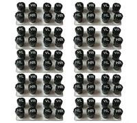 80 marcatori coprivalvola per pneumatici per differenziazione visiva dei pneumatici durante l'ispezione della rotazione o dei controlli di pressione su tutti i veicoli stradali