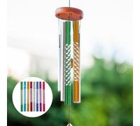 80 Pcs Campanelle Vento Fai Da Te Campanelli Eolici Kit Per Realizzare Tubi Di