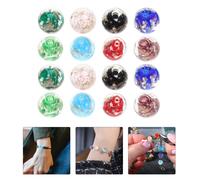 80 Pcs Canottiglia Per Collane Perle Di Perline Distanziatrici Rotonde