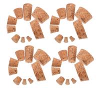 80 Pcs Tappi Di Sughero Conici Riutilizzabili Tappo Per Bottiglia
