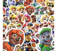 80 pezzi Adesivi carini di Paw Patrol, cartone animato, giocattoli, regali, per decorare valigie, computer portatile, motociclette, frigoriferi, valigie, auto. Adesivi kawaii per bambini Tagli UnicaPo