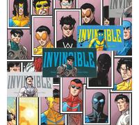 80 pezzi Adesivi impermeabili della serie a fumetti Invincible, decalcomanie di azione del supereroe Mark Grayson per laptop e skateboard APolicloruri di vinile