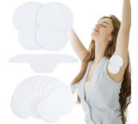 80 Pezzi Assorbenti Assorbenti Ascellari, Ascelle Pastiglie Assorbenti Antisudore per Uomo Donna, con 10 pezzi di Antisudore per Collare, Invisibili Comfortevoli, per Magliette Camicia e Gonna