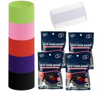 80 pezzi Elastici per Capelli Anti-pidocchi con Pettinino Anti-Pidocchi, Colorati ed Elastici Contro Pidocchi e Zanzare, Elastico Antipidocchi Per Bambini e Adulti
