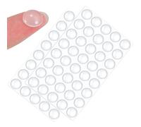 80 Pezzi Paracolpi Autoadesivi Trasparenti, HNR Gommini in Silicone per Ante, Cassetti, Mobili, Cucine e Protezione Pareti (10 x 3 mm)