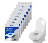 80 pezzi protezione WC usa e getta,protezione WC usa e getta,protezione WC usa e getta,asciugamano usa e getta,tappetino da toilette usa e getta per viaggi di campeggio di hotel pubblico