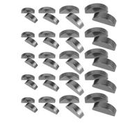 80 Pezzi Set Chiavette Standard 8 Misure Alta Resistenza | Design Ergonomico per Riparazioni Rapide, Custodia Robusta Scomparti Organizzati, per Ingegneri e Meccanici