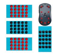 80 Piezas Pattini per mouse per Logitech G Pro Wireless, Piedi mouse ultra veloci per Logitech G Pro senza fili, set di mouse a pois con bordi arrotondati, proprietà di scorrimento perfette per il