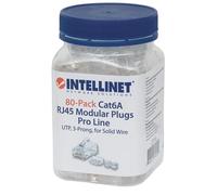 Intellinet Confezione da 80 Plug Modulari Pro Line RJ45 Cat.6A UTP