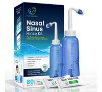 80 SALE RISCIACQUO NASALE 300ML NETI LOTA BOTTIGLIA IRRIGATORE NASALE LAVAGGIO N