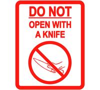 80 x 103mm Non Pila Pacco / Adesivi/Etichette