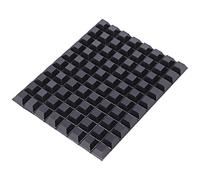 80 x 7000001904 Piedino autoadesivo H: 5,8 mm nero poliuretano Bumpon 3M