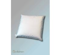 80 X 80 CM Cuscino Poggiatesta 2500g Nuovo Piuma D'Oca Classe I di Bianco Merce