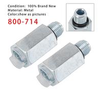 800-714 Transmission Line Connector - 3/8In. OD Tube x 14mm-1.5 2PCS H7