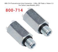 800-714 Transmission Line Connector - 3/8In. OD Tube x 14mm-1.5 2PCS T0
