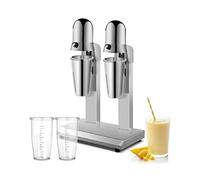 800 ml frullatore elettrico frullatore automatico commerciale macchina for la schiuma miscelatore for bevande al malto a doppia testa in acciaio inossidabile Per uso fai da te